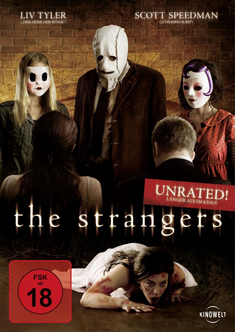 The Strangers DVD Unrated FSK 18