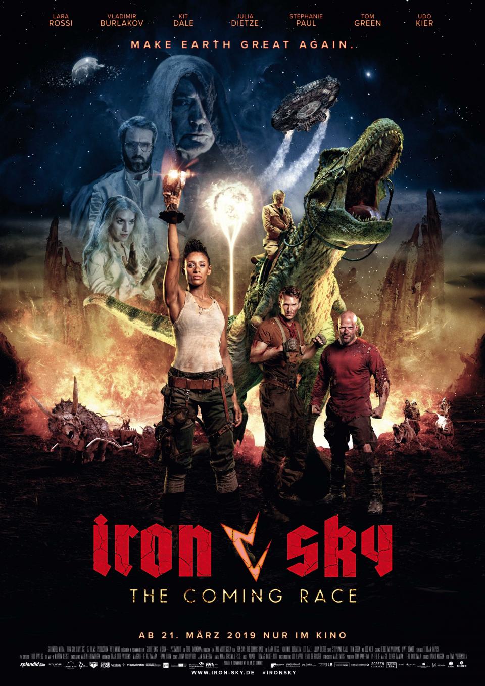 Iron Sky The Coming Race - Deutsches Kino Poster