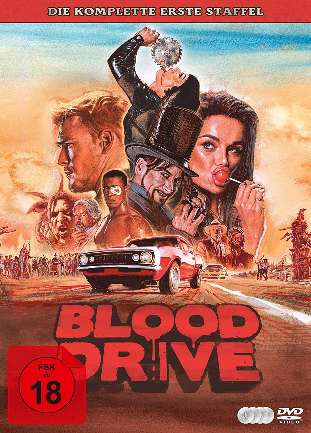 Blood Drive - DVD Cover