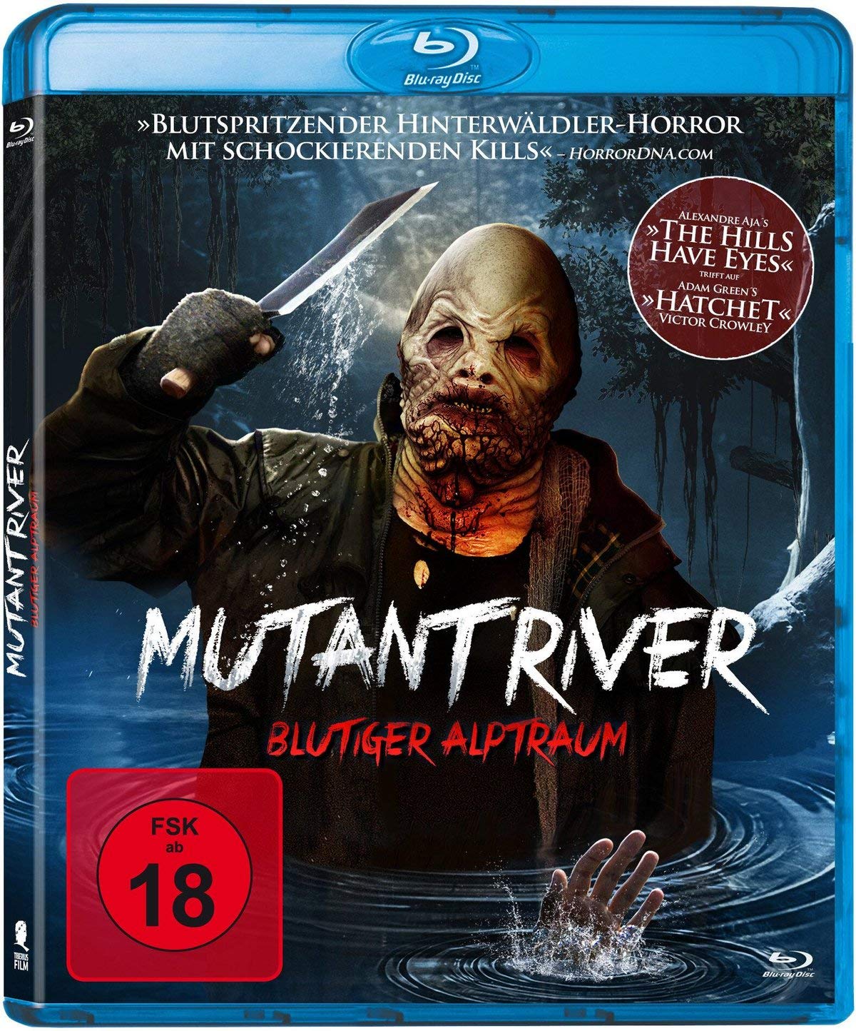 Mutant River - Blutiger Alptraum - Blu-ray Cover