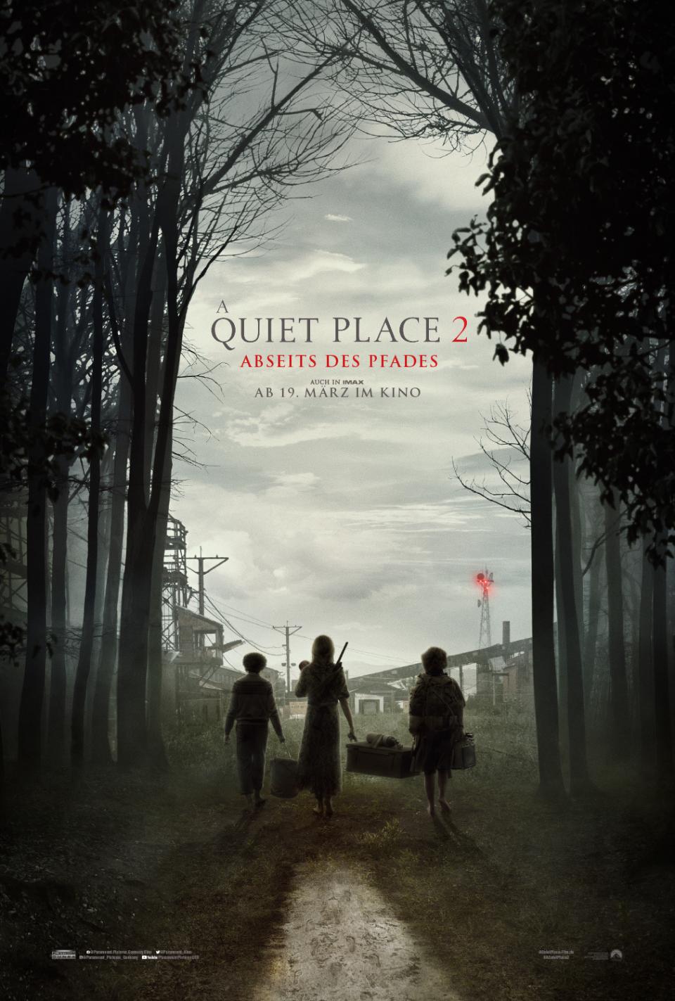 A Quiet Place 2 - Abseits des Pfades - Deutsches Teaser Poster