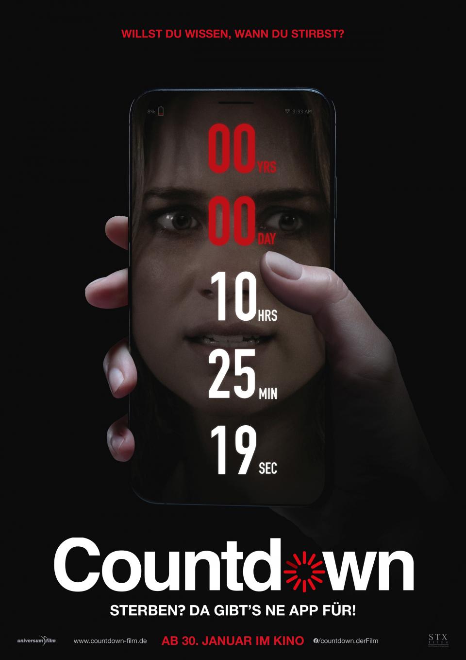 Countdown - Deutsches Kinoposter