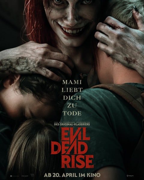Evil Dead Rise - Deutsches-Kinoplakat