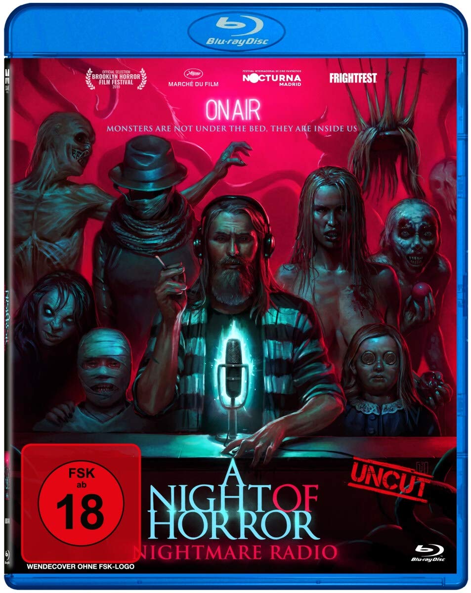 A Night of Horror Nightmare Radio - Blu-ray Cover