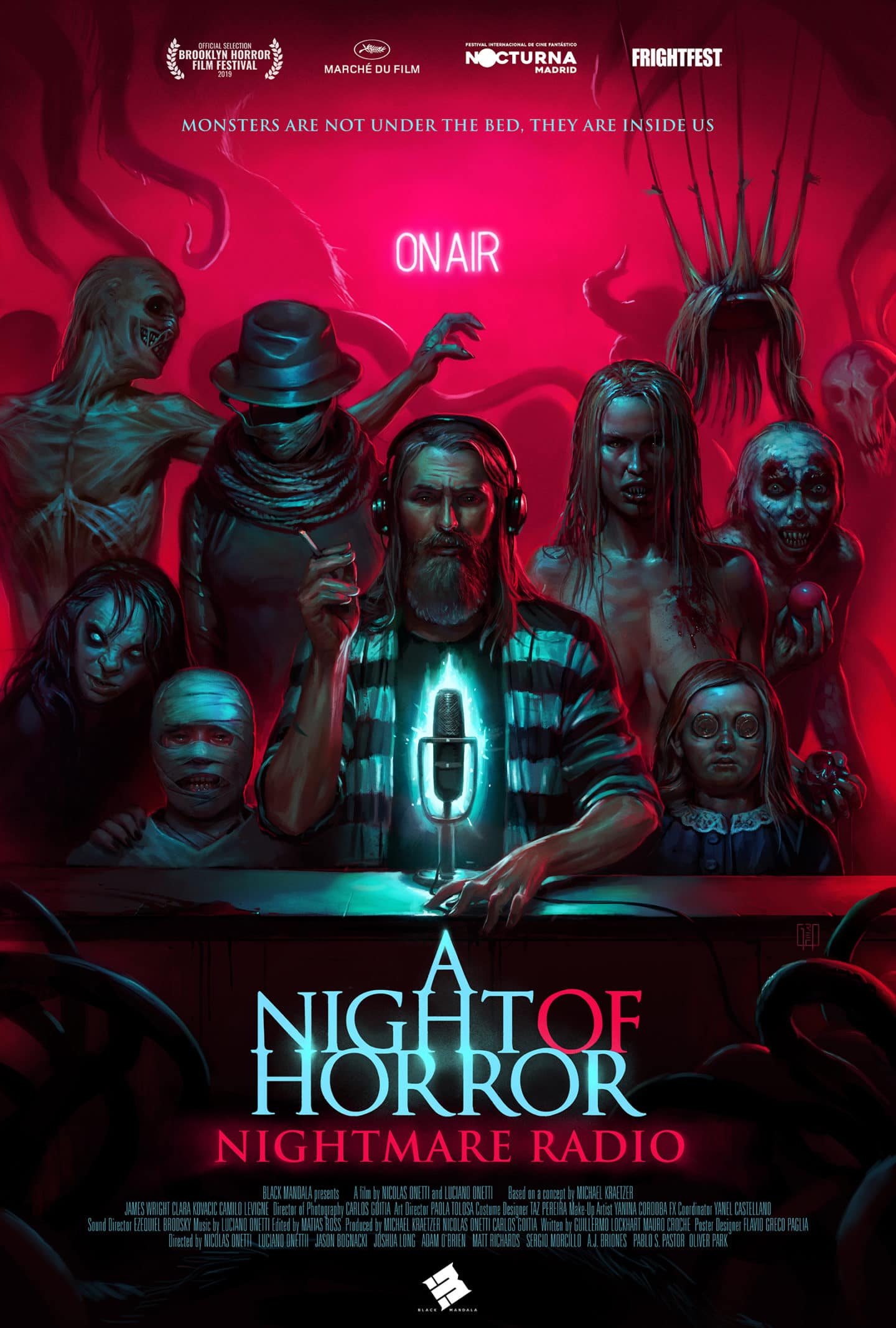 A Night of Horror – Nightmare Radio – Teaser Poster