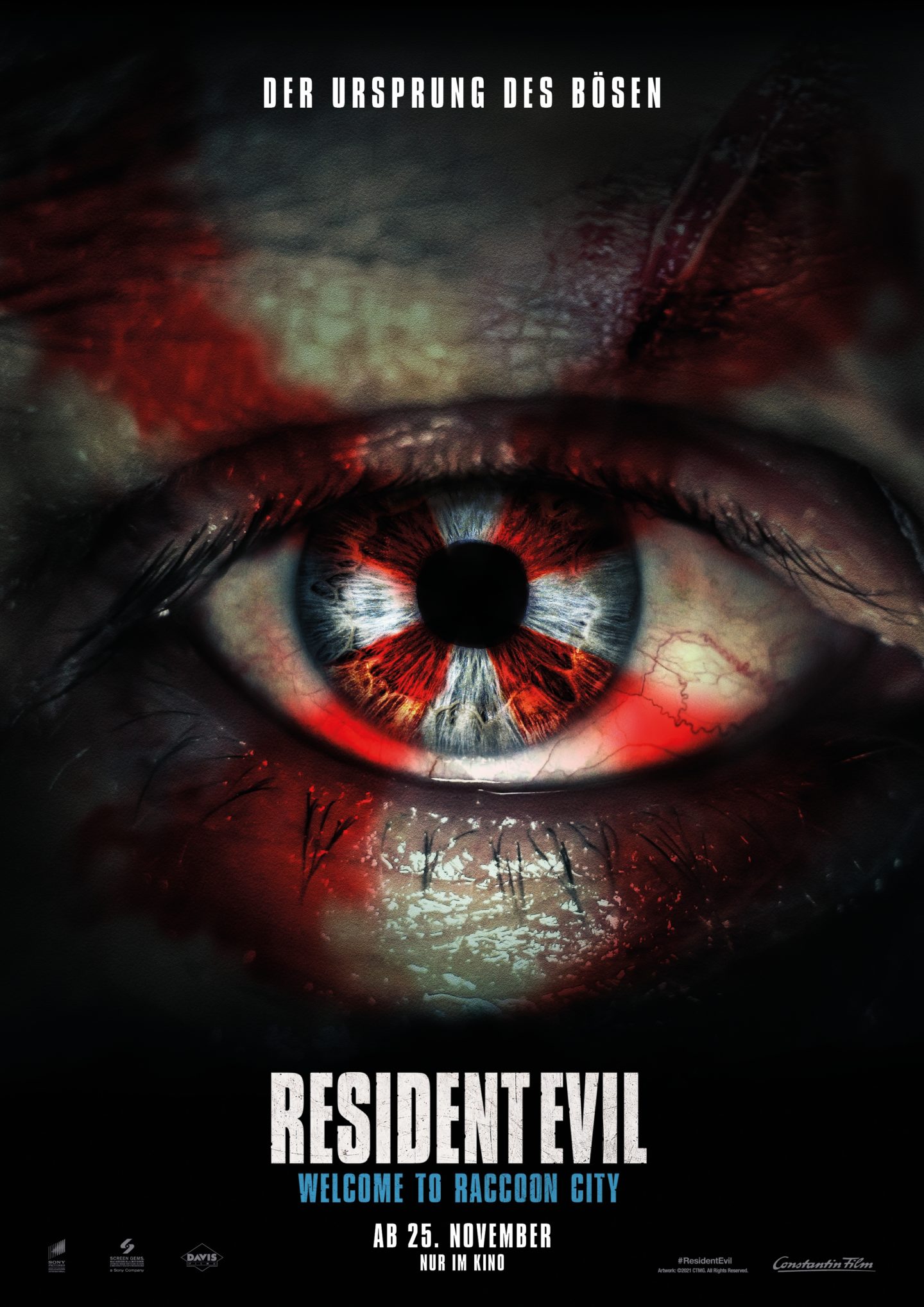 Resident Evil Welcome To Raccoon City – Deutsches Kinoposter