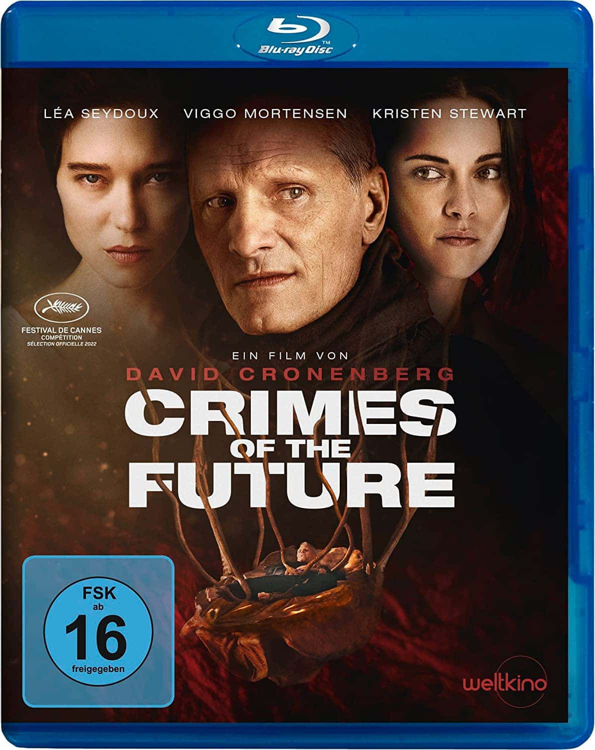 Crimes of the Future - Bluray Cover