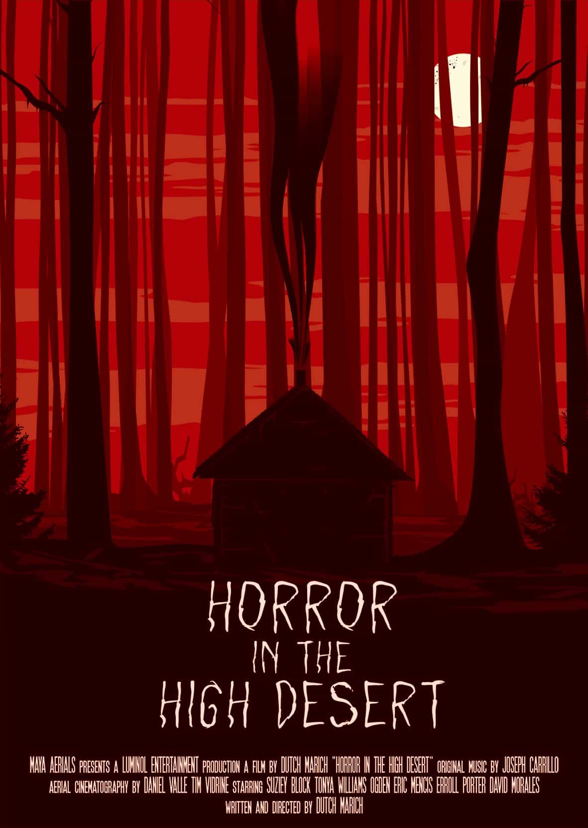 Horror in the High Desert - Teaser Poster