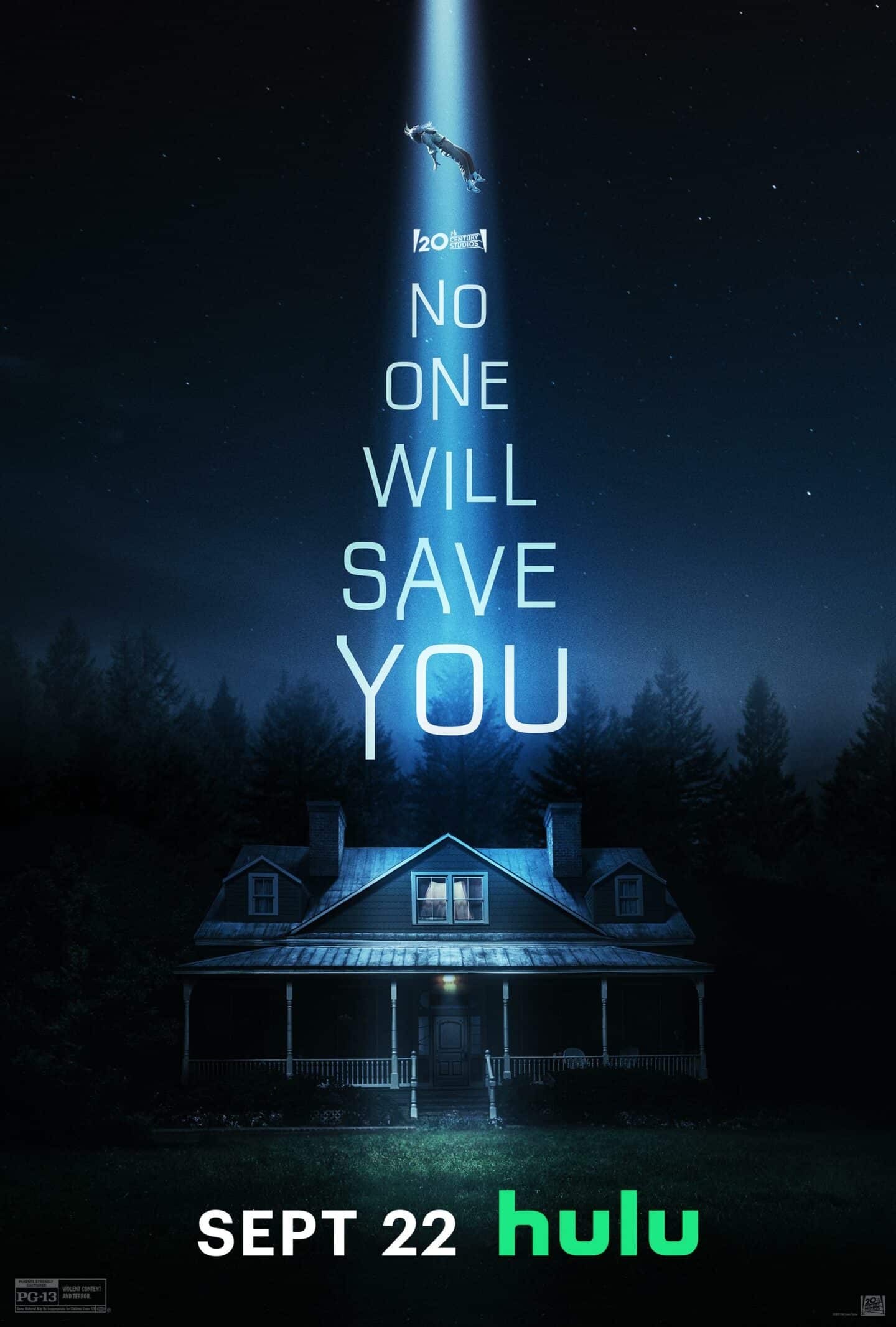 No One Will Save You - Teaser Poster
